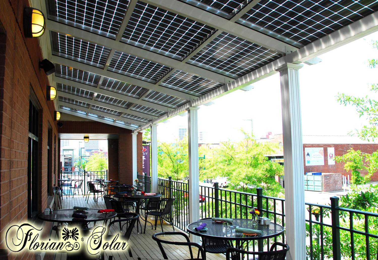 Solar Power International Florian Solar Canopy Display